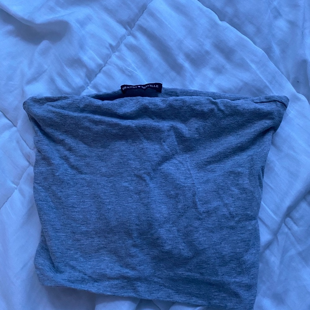 Grey brandy tube top
